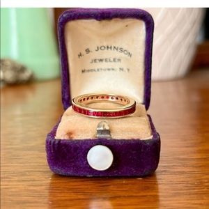 14k Ruby Eternity Ring